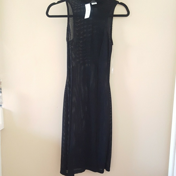 high neck beach cover up